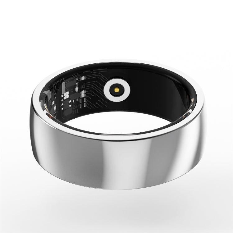 R09M SIZE 22 Smart Ring, Support Health Monitoring / Care For Families(Silver) - Smart Rings / Smart Telephones by PMC Jewellery | Online Shopping South Africa | PMC Jewellery | Buy Now Pay Later Mobicred