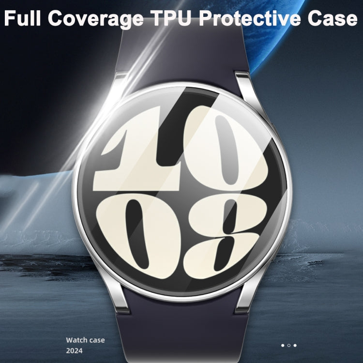 For Samsung Galaxy Watch Ultra 47mm Full Hollow Out TPU Electroplated Watch Protective Case(Rose Gold) - Watch Cases by PMC Jewellery | Online Shopping South Africa | PMC Jewellery | Buy Now Pay Later Mobicred