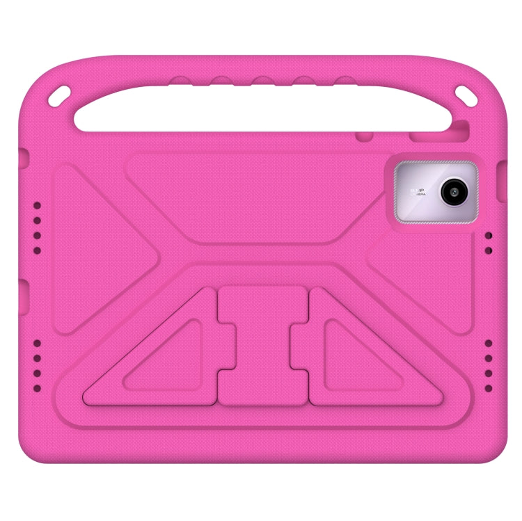 For iPad Pro 13 2024 Handle EVA Shockproof Tablet Case with Holder(RoseRed) - iPad Pro 13 2024 Cases by PMC TechLife | Online Shopping South Africa | PMC TechLife | Buy Now Pay Later Mobicred