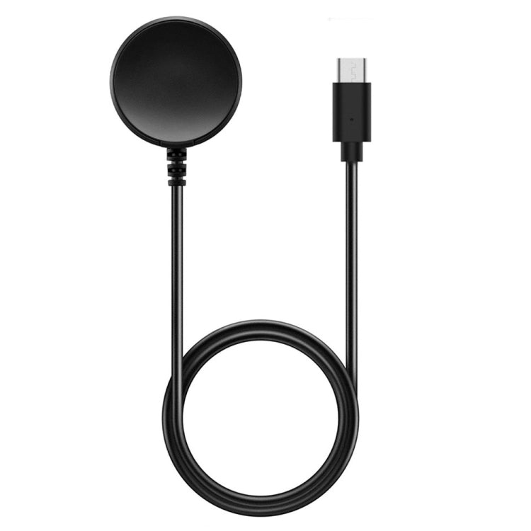 For Samsung Galaxy Watch 7 USB-C / Type-C Interface Smart Watch Magnetic Charging Cable(Black) - Charger by PMC Jewellery | Online Shopping South Africa | PMC Jewellery | Buy Now Pay Later Mobicred