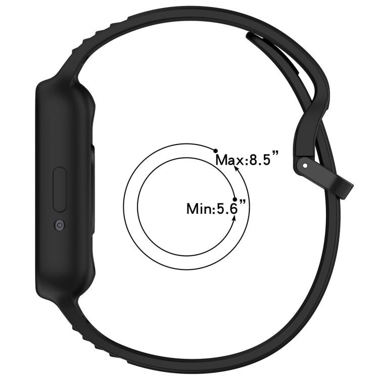 For  Huawei Band 8 NFC Two Color Frame Integrated Silicone Watch Band(Sky Blue) - free shipping - PMc TechLife - Order now!