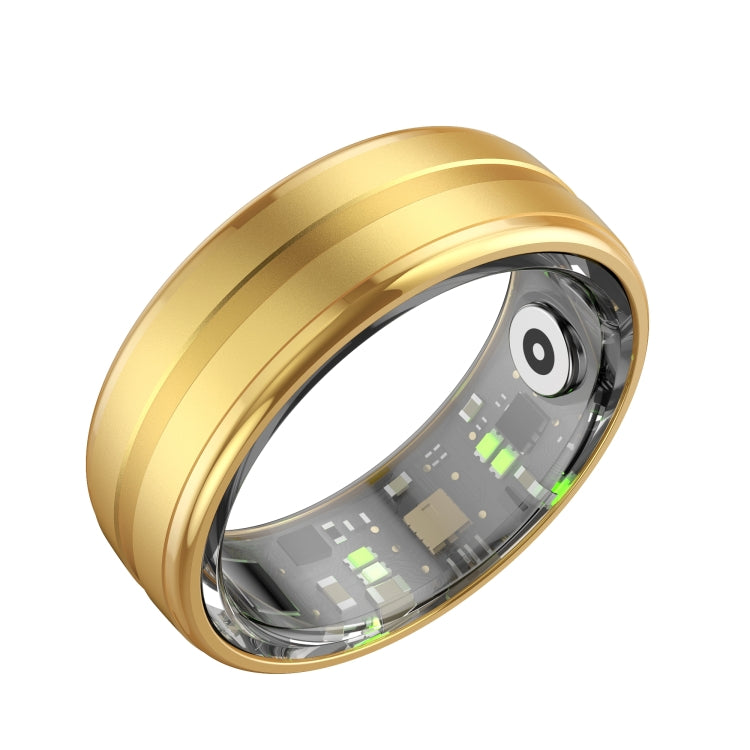 R06 SIZE 10 Smart Ring, Support Heart Rate / Blood Oxygen / Sleep Monitoring / Multiple Sports Modes(Gold) - Smart Rings / Smart Telephones by PMC TechLife | Online Shopping South Africa | PMC TechLife | Buy Now Pay Later Mobicred