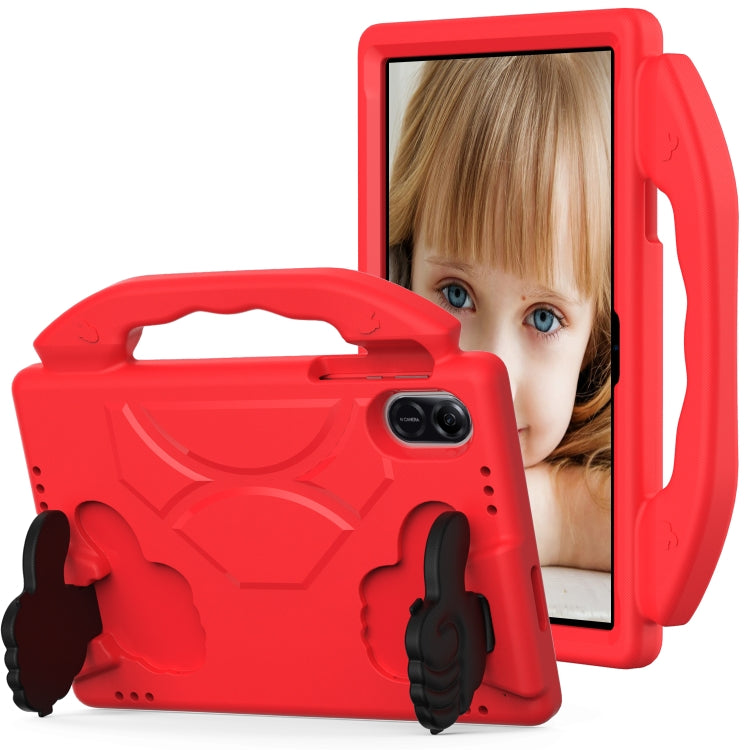 For Honor Pad X9 Children EVA Shockproof Tablet Case with Thumb Bracket(Red) - Honor by PMC TechLife | Online Shopping South Africa | PMC TechLife | Buy Now Pay Later Mobicred