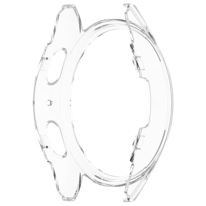 For Sansung Galaxy Watch 7 44mm Half Pack Hollow PC Watch Protective Case(Transparent White) - Watch Cases by PMC Jewellery | Online Shopping South Africa | PMC Jewellery | Buy Now Pay Later Mobicred