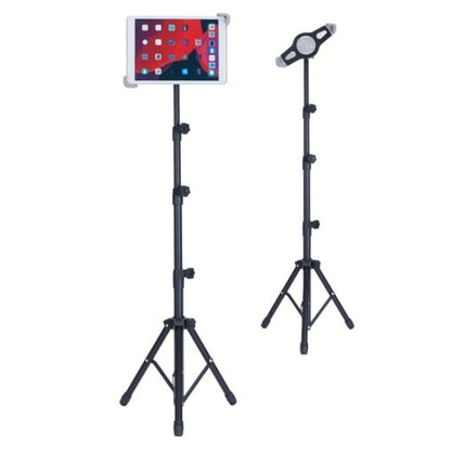 XWJ-LP002 For 7.9-12 inch Tablet Portable 360 Degree Rotation  Aluminum Alloy Tripod - Stand by PMC Jewellery | Online Shopping South Africa | PMC Jewellery | Buy Now Pay Later Mobicred