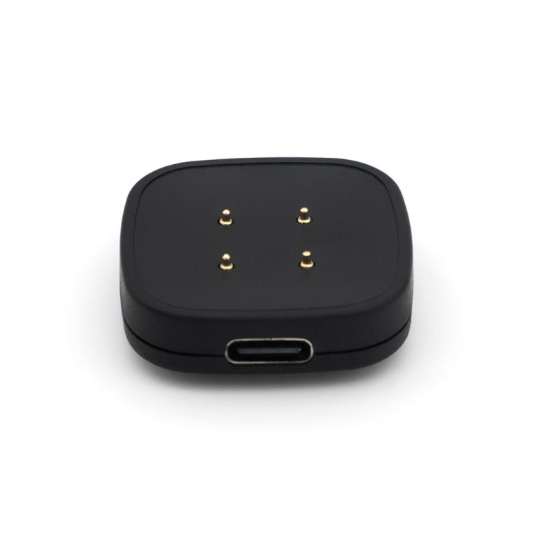 For Fitbit Sense 2 Portable Detachable USB-C / Type-C Interface Smart Watch Magnetic Charger(Black) - Charger by PMC Jewellery | Online Shopping South Africa | PMC Jewellery | Buy Now Pay Later Mobicred