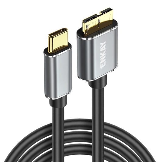 ENKAY USB 3.1 Type-C to USB 3.0 Micro B 10Gbps Data Camera Hard Drive Cable, Length:1.5m - Others by ENKAY | Online Shopping South Africa | PMC Jewellery | Buy Now Pay Later Mobicred