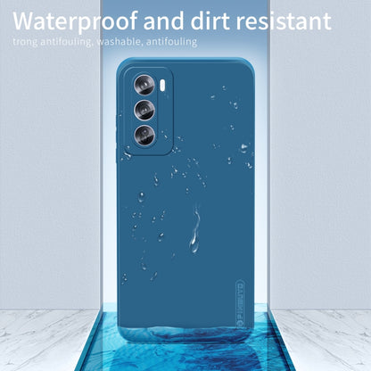 For OPPO Reno12 Pro Global PINWUYO Sense Series Liquid Silicone TPU Phone Case(Green) - Reno12 Pro Cases by PINWUYO | Online Shopping South Africa | PMC Jewellery | Buy Now Pay Later Mobicred