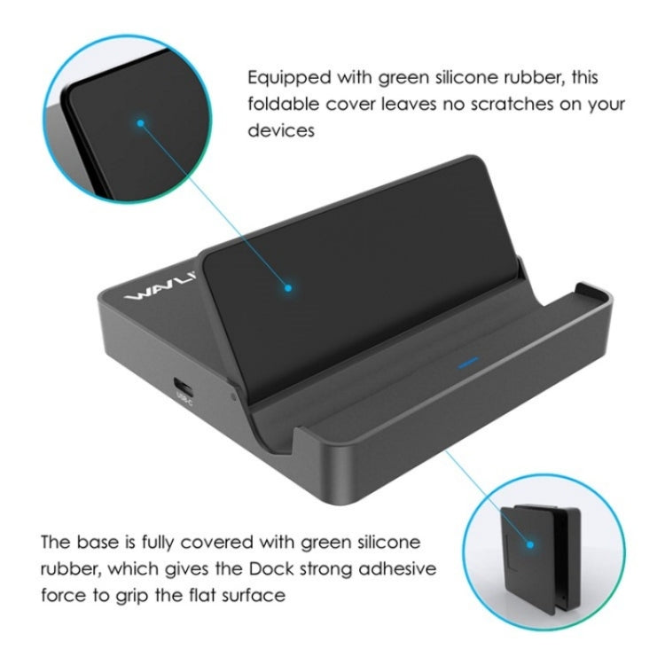 WAVLINK UHP3D01G Gigabit Ethernet USB 3.0 Multi-Function HUB 4K HD Docking Station(UK Plug) - free shipping - PMC Jewellery - Order now!