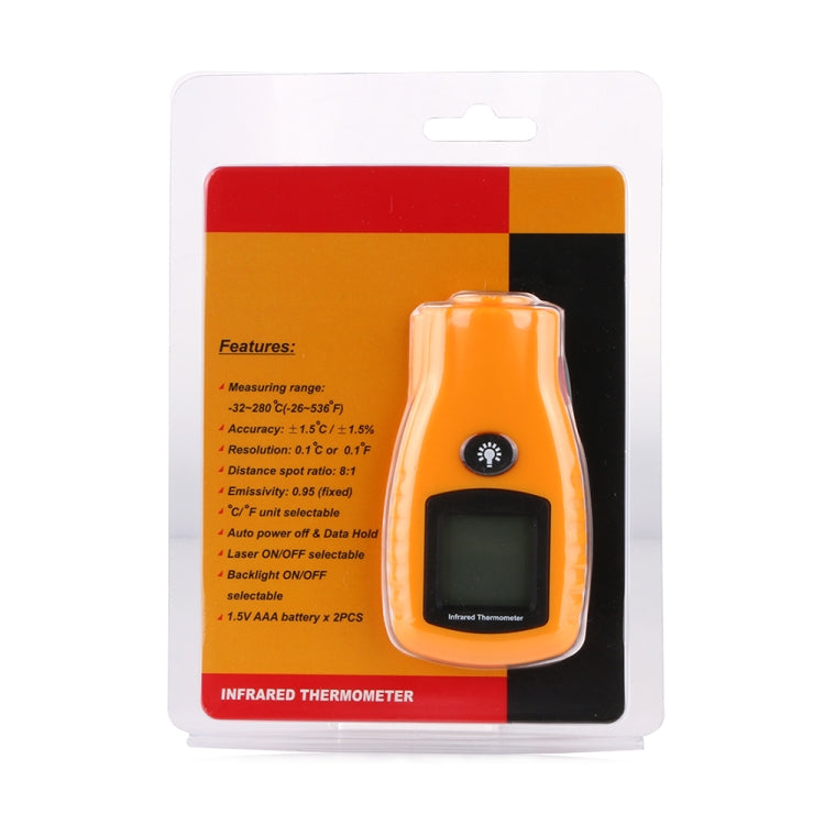 GM270 Digital Non-Contact IR Infrared Laser Temperature Thermometer - Thermostat & Thermometer by PMC Jewellery | Online Shopping South Africa | PMC Jewellery | Buy Now Pay Later Mobicred