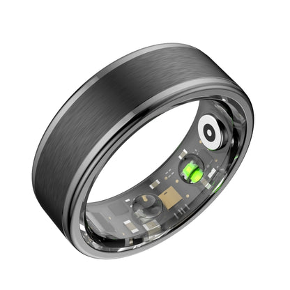 R03 SIZE 8 Smart Ring, Support Heart Rate / Blood Oxygen / Sleep / Multiple Sports Modes(Black) - Smart Rings / Smart Telephones by PMC Jewellery | Online Shopping South Africa | PMC Jewellery | Buy Now Pay Later Mobicred