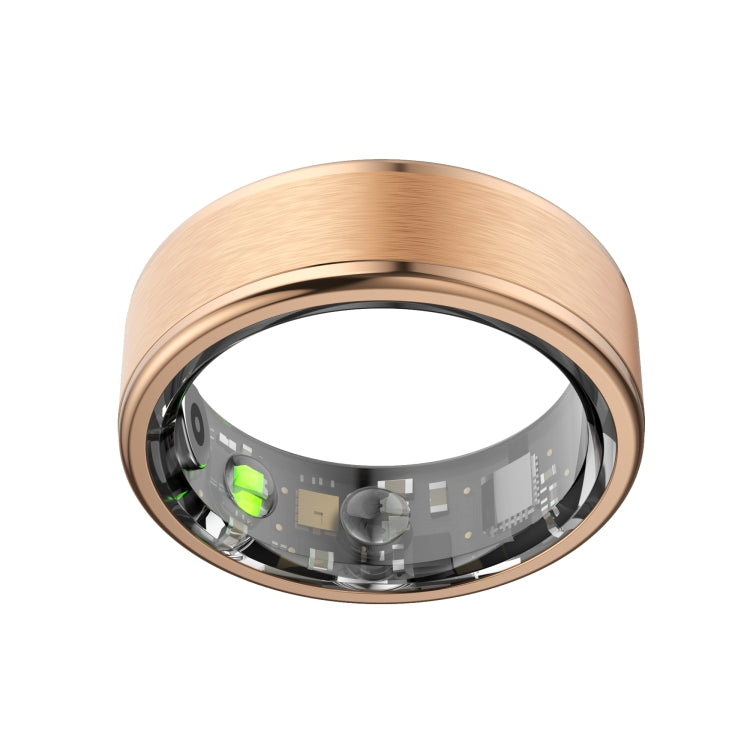 R03 SIZE 8 Smart Ring, Support Heart Rate / Blood Oxygen / Sleep / Multiple Sports Modes(Gold) - Smart Rings / Smart Telephones by PMC TechLife | Online Shopping South Africa | PMC TechLife | Buy Now Pay Later Mobicred