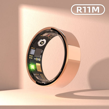 R11M SIZE 10 Smart Ring, Support Heart Rate / Blood Oxygen / Sleep / Multiple Sports Modes(Gold) - Smart Rings / Smart Telephones by PMC Jewellery | Online Shopping South Africa | PMC Jewellery | Buy Now Pay Later Mobicred