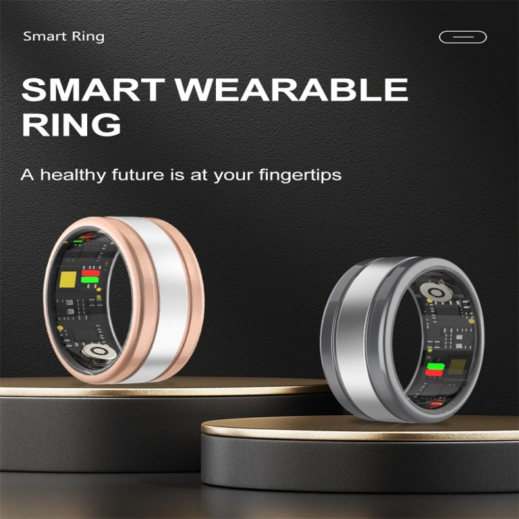 R18 SIZE 12 Smart Ring, Support Heart Rate / Blood Oxygen / Sleep / Multiple Sports Modes(Black) - Smart Rings / Smart Telephones by PMC Jewellery | Online Shopping South Africa | PMC Jewellery | Buy Now Pay Later Mobicred