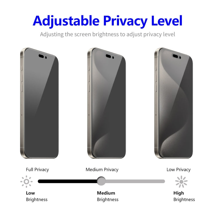 For iPhone 16 Pro Max ENKAY Hat-Prince 28 Degree Anti-peeping Privacy Tempered Glass Film - iPhone 16 Pro Max Tempered Glass by ENKAY | Online Shopping South Africa | PMC Jewellery | Buy Now Pay Later Mobicred