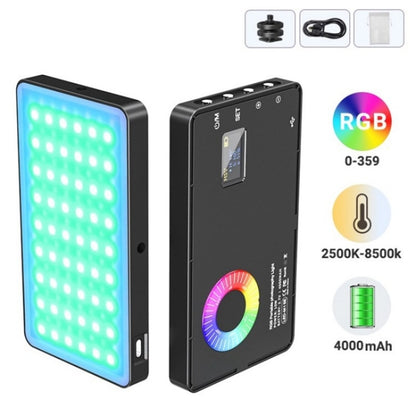 M1SE 12 Effects RGB Photography Lamp 0.96-inch TFT Screen Pocket Fill Light - Selfie Light by PMC Jewellery | Online Shopping South Africa | PMC Jewellery | Buy Now Pay Later Mobicred