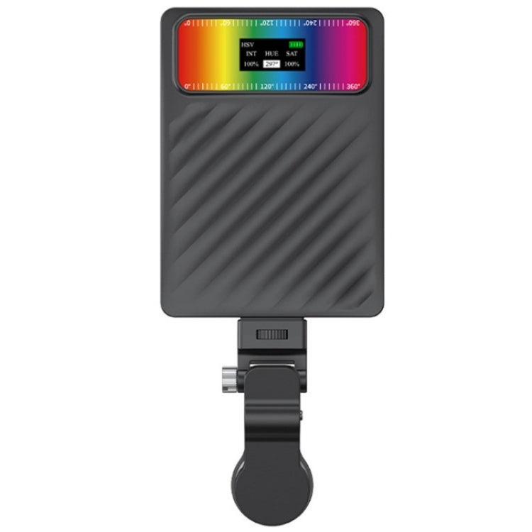 V16R Wth OLED Screen 24 Effects RGB Light Pocket Fill Light for Mobile Phone / Tablet / Laptop - Selfie Light by PMC TechLife | Online Shopping South Africa | PMC TechLife | Buy Now Pay Later Mobicred
