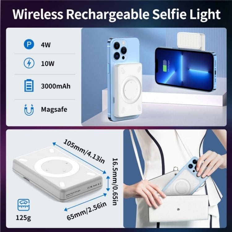 V17 Live Broadcast RGB LED Fill Light MagSafe Magnetic Phone Photography Lamp - Selfie Light by PMC Jewellery | Online Shopping South Africa | PMC Jewellery | Buy Now Pay Later Mobicred