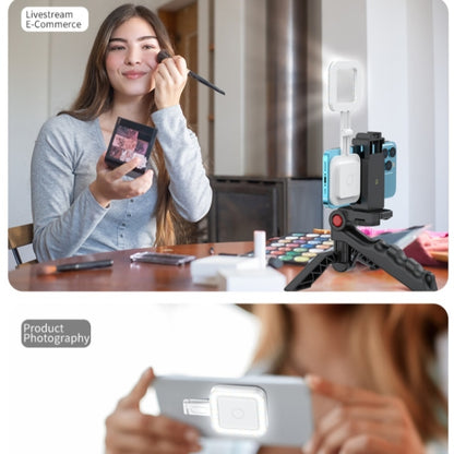 V18 Portable Skin Beauty Live Streaming LED Fill Light Magnetic Phone Selfie Lamp(White) - Selfie Light by PMC Jewellery | Online Shopping South Africa | PMC Jewellery | Buy Now Pay Later Mobicred