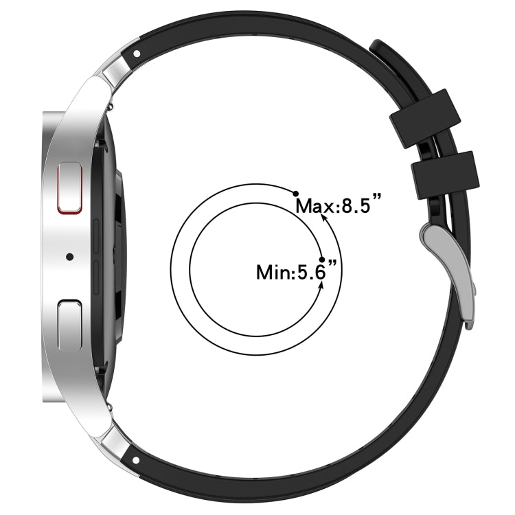For Garmin Forerunner 265 22mm Quick Release Silver Buckle Royal Silicone Watch Band(Red) - free shipping - PMC TechLife - Order now!