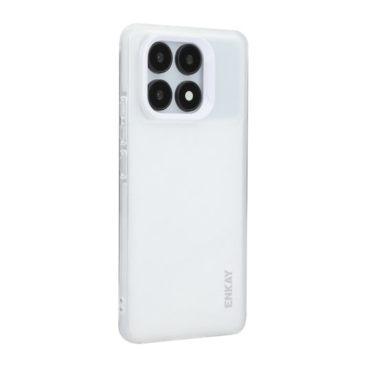 For Redmi K70 / K70 Pro ENKAY Hat-Prince Translucent Matte TPU Soft Phone Case(White) - K70 Pro Cases by ENKAY | Online Shopping South Africa | PMC Jewellery | Buy Now Pay Later Mobicred