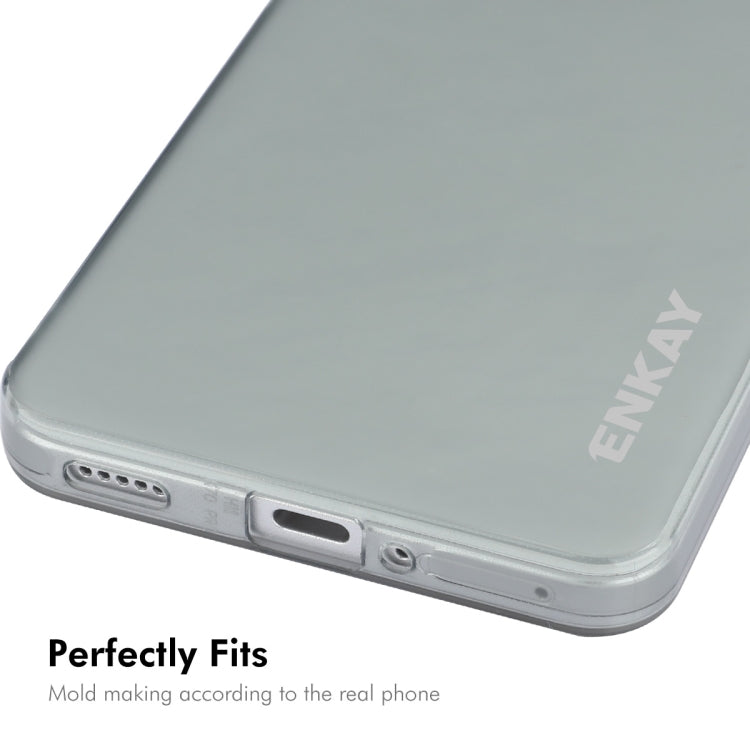 For Redmi K70 Ultra ENKAY Hat-Prince Translucent Matte TPU Soft Phone Case(Grey) - Xiaomi Cases by ENKAY | Online Shopping South Africa | PMC Jewellery | Buy Now Pay Later Mobicred