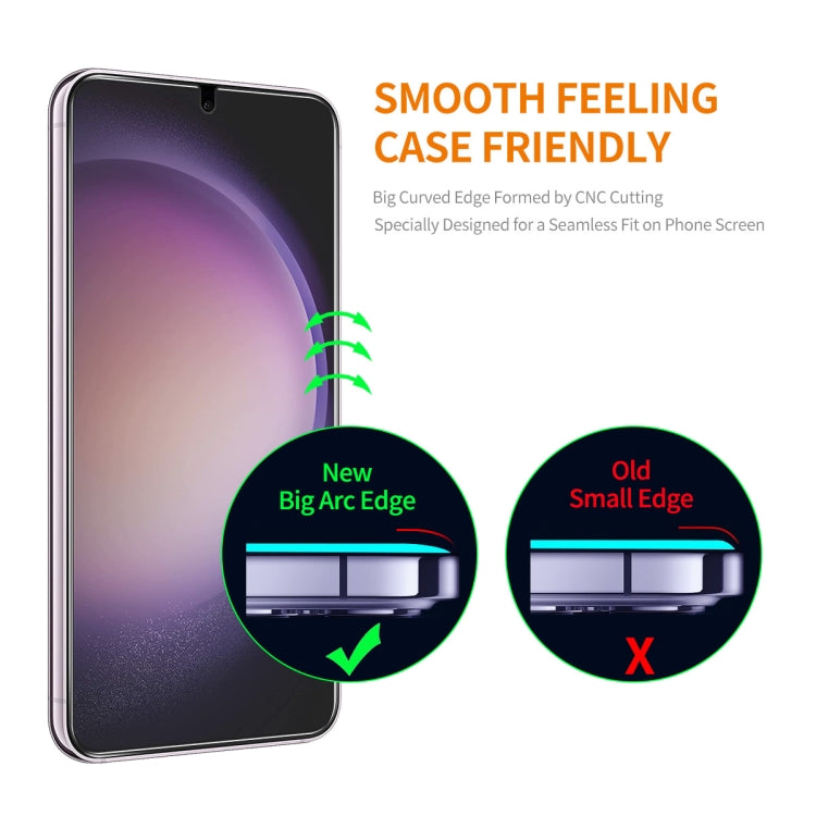 For Samsung Galaxy S24+ 5G ENKAY Hat-Prince Honeycomb MagSafe Shockproof Phone Case with 0.18mm Film(Grey) - Galaxy S24+ 5G Cases by ENKAY | Online Shopping South Africa | PMC Jewellery | Buy Now Pay Later Mobicred