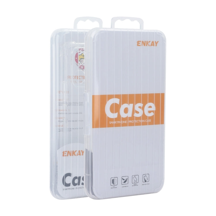 For Samsung Galaxy S24+ 5G ENKAY Hat-Prince Honeycomb MagSafe Shockproof Phone Case with 0.18mm Film(White) - Galaxy S24+ 5G Cases by ENKAY | Online Shopping South Africa | PMC Jewellery | Buy Now Pay Later Mobicred