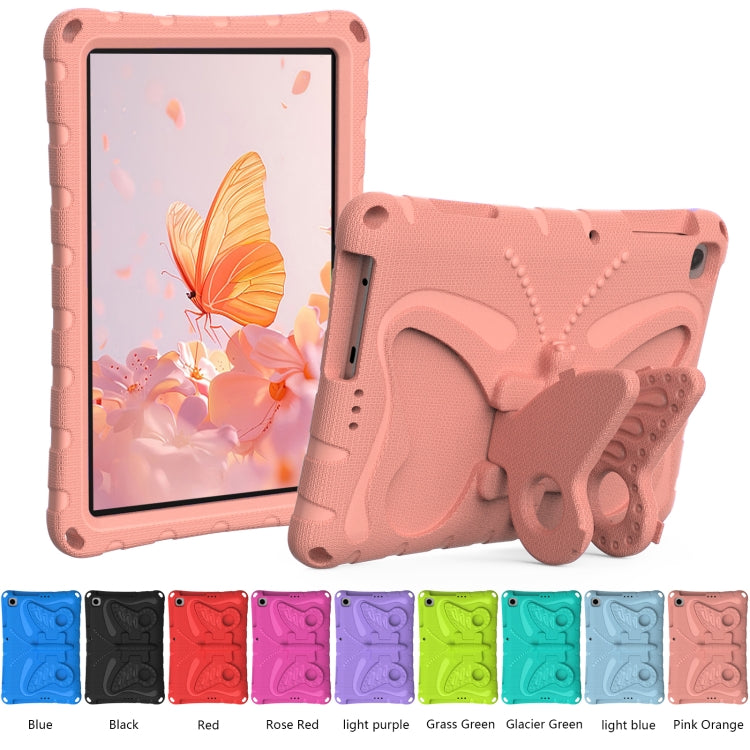 For Honor Pad X6 / Enjoy Tablet 2 Butterfly Bracket EVA Shockproof Tablet Case(Pink Orange) - Honor by PMC TechLife | Online Shopping South Africa | PMC TechLife | Buy Now Pay Later Mobicred