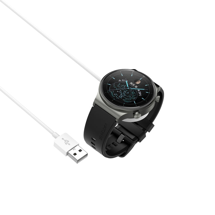 For Huawei Watch GT5 41mm USB Interface Integrated Smart Watch Charging Cable, Length: 1m(White) - Charger by PMC TechLife | Online Shopping South Africa | PMC TechLife | Buy Now Pay Later Mobicred