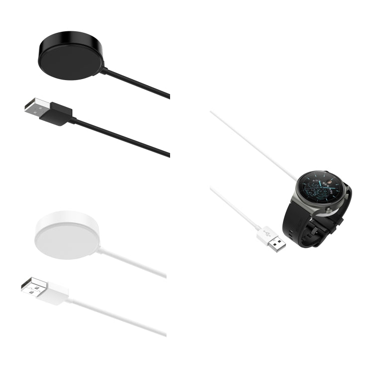 For Huawei Watch GT5 46mm USB Interface Integrated Smart Watch Charging Cable, Length: 1m(Black) - free shipping - PMC TechLife - Order now!