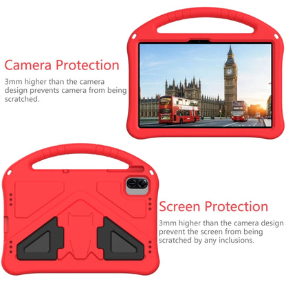 For Infinix XPad 11 inch 2024 EVA Shockproof Tablet Case with Holder(Red) - Others by PMC Jewellery | Online Shopping South Africa | PMC Jewellery | Buy Now Pay Later Mobicred