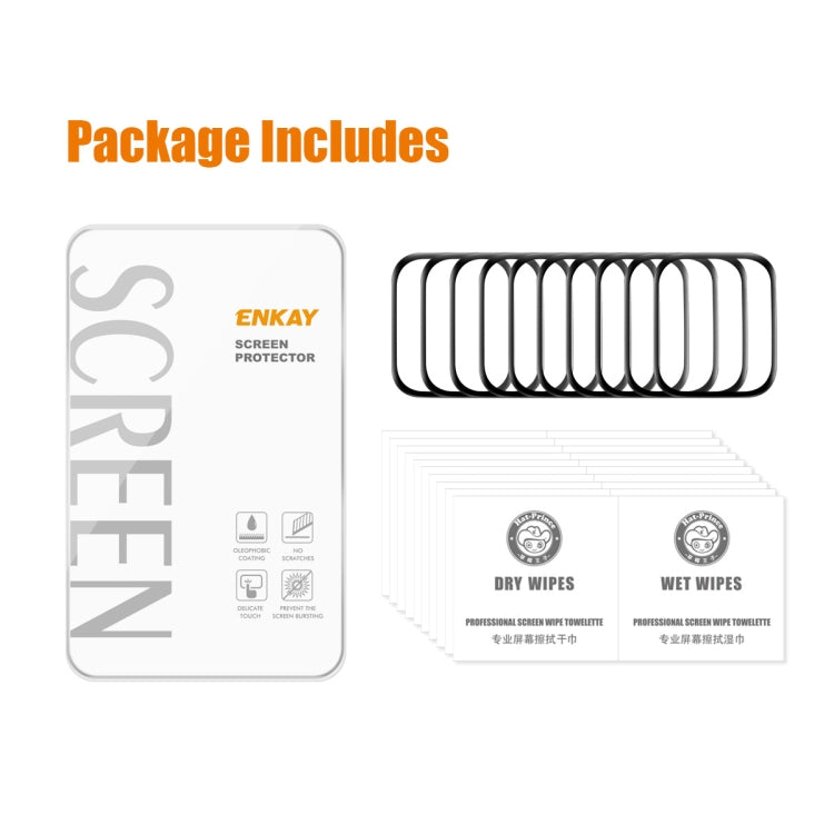 For Honor Watch 5 10pcs ENKAY 3D Full Coverage Soft PC Edge PMMA HD Screen Film - free shipping - PMC TechLife - Order now!