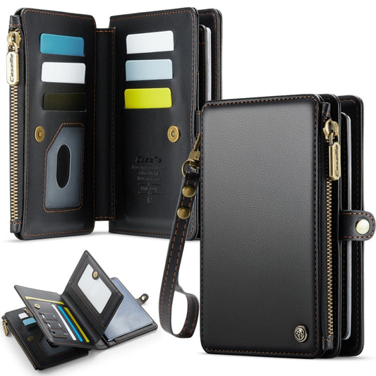 CaseMe-Me60 Multi-functional Anti-theft Swipe Passport Wallet(Black) -  by CaseMe | Online Shopping South Africa | PMC Jewellery | Buy Now Pay Later Mobicred