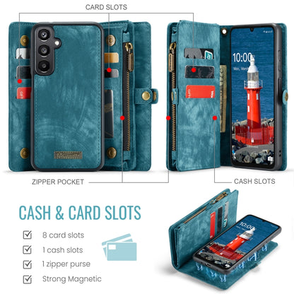 For Samsung Galaxy A16 5G CaseMe 008 Detachable Multifunctional Leather Phone Case(Blue) - Galaxy Phone Cases by CaseMe | Online Shopping South Africa | PMC Jewellery | Buy Now Pay Later Mobicred