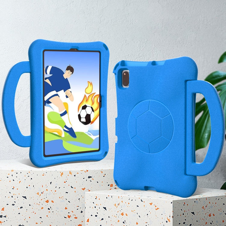 For Honor Pad V7 10.4 2024 Handle Football Shaped EVA Shockproof Tablet Case(Blue) - Honor by PMC TechLife | Online Shopping South Africa | PMC TechLife | Buy Now Pay Later Mobicred