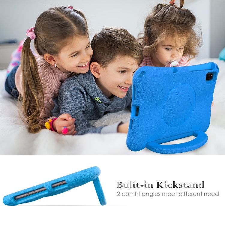 For Honor Pad V6 10.4 2024 Handle Football Shaped EVA Shockproof Tablet Case(Blue) - Honor by PMC TechLife | Online Shopping South Africa | PMC TechLife | Buy Now Pay Later Mobicred