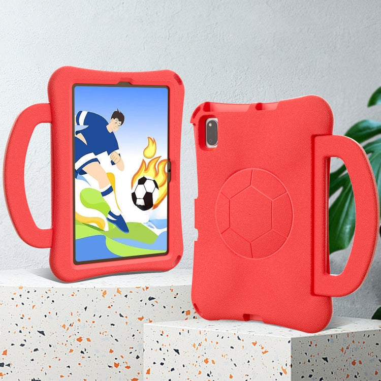 For Honor Pad V6 10.4 2024 Handle Football Shaped EVA Shockproof Tablet Case(Red) - Honor by PMC TechLife | Online Shopping South Africa | PMC TechLife | Buy Now Pay Later Mobicred