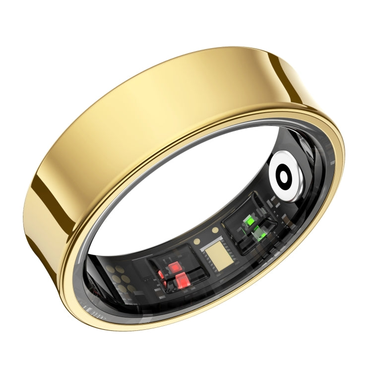 R09 SIZE 8 Smart Ring, Support Heart Rate / Blood Oxygen / Sleep Monitoring / Multiple Sports Modes(Gold) - Smart Rings / Smart Telephones by PMC TechLife | Online Shopping South Africa | PMC TechLife | Buy Now Pay Later Mobicred