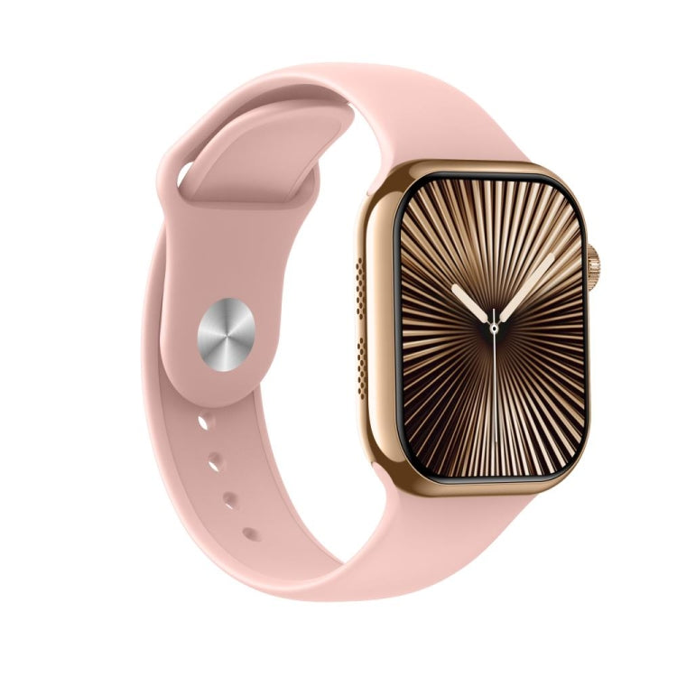 KL08 2.04 inch Color Screen Smart Watch Silicone Strap, Support Bluetooth Call(Pink) - Smart Watches by PMC TechLife | Online Shopping South Africa | PMC TechLife | Buy Now Pay Later Mobicred