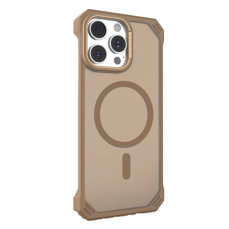 For iPhone 14 Pro Max Starshield Frameless MagSafe PC Phone Case(Desert Gold) - iPhone 14 Pro Max Cases by PMc TechLife | Online Shopping South Africa | PMc TechLife | Buy Now Pay Later Mobicred