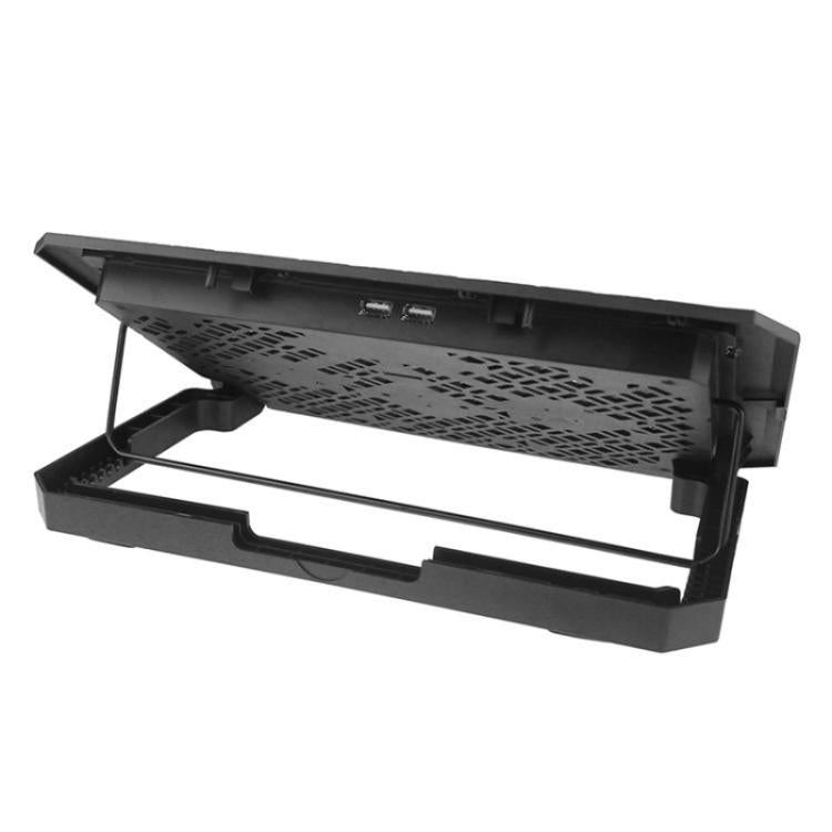 X3 Dual 14cm Fans 7-speed USB Powered Height Adjustable Laptop Cooling Pad - free shipping - PMC TechLife - Order now!