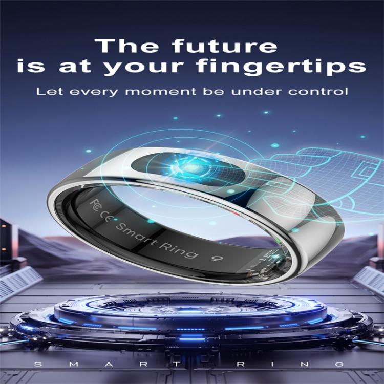 R08 SIZE 10 Smart Ring, Support Heart Rate / Blood Oxygen / Sleep / Multiple Sports Modes(Silver) - free shipping - PMC TechLife - Order now!