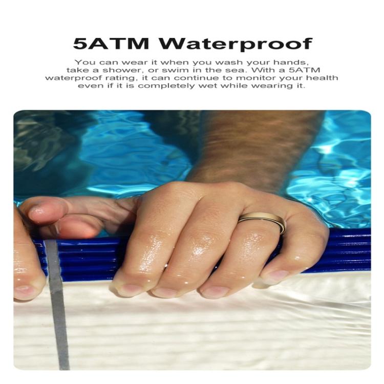 R10 SIZE 7 Smart Ring, Support Heart Rate / Blood Oxygen / Sleep / Multiple Sports Modes(Silver) - free shipping - PMC TechLife - Order now!