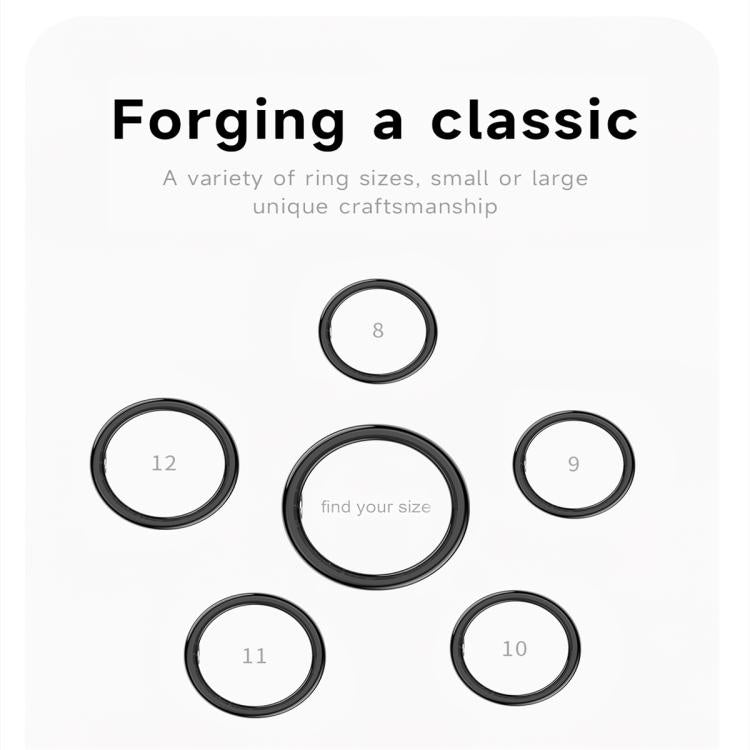 SR08 SIZE 12 Smart Ring, Support Hand Gestures Control / Health Monitoring / Multiple Sports Modes(Silver) - free shipping - PMc TechLife - Order now!