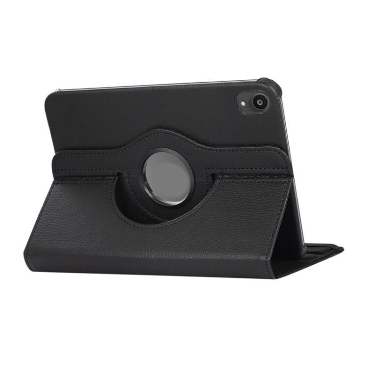 For iPad mini 2024 / mini 6 ENKAY 360 Degree Rotation Litchi Leather Smart Tablet Case(Black) - free shipping - PMc TechLife - Order now!