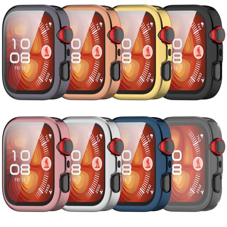 For Huawei Watch Fit 4 Electroplated TPU Full Coverage Watch Protective Case(Gray) - free shipping - PMC TechLife - Order now!