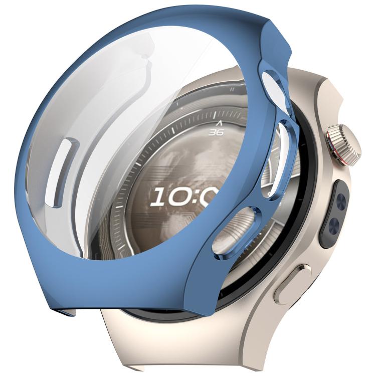 For Huawei Watch 5 42mm Electroplated TPU Full Coverage Watch Protective Case(Blue) - free shipping - PMC TechLife - Order now!