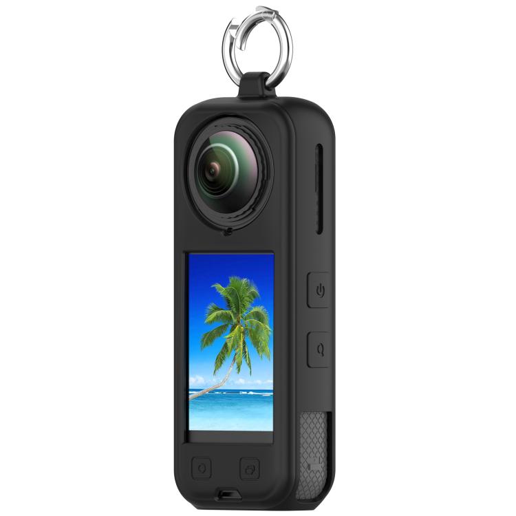 For Insta360 X5 Silicone Protective Case(Black) - free shipping - PMC TechLife - Order now!