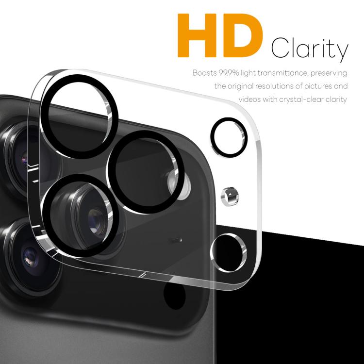 For iPhone 17 Pro Max 2pcs NORTHJO Camera Lens Protector 3D Night Shot Tempered Glass Film(Black) - iPhone 17 Pro Max Tempered Glass by NORTHJO | Online Shopping South Africa | PMC TechLife | Buy Now Pay Later Mobicred